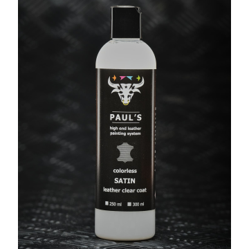 Paul's Leather Clear Coat Satin