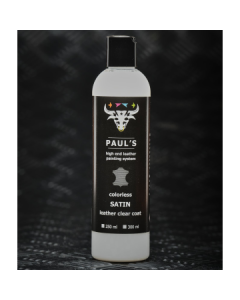 Paul's Leather Clear Coat Satin