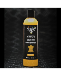 Paul's Leather Painting Caramel