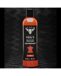 Paul's Leather Painting Red