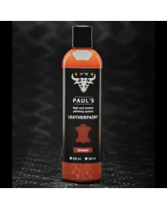 Paul's Leather Painting Brown