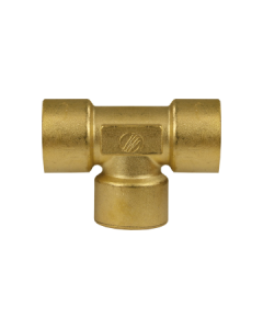 T-stykke Messing 350 Bar 3/8" Female