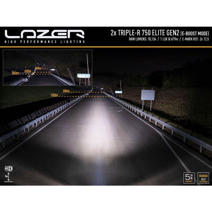 Lazer® Grillkit med Triple-R 750 ELITE - Toyota Hilux InvincibleX 2021+