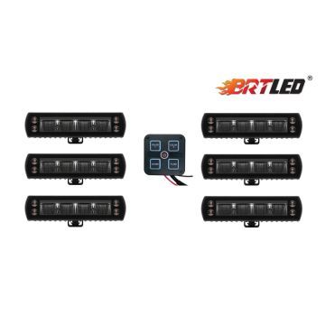 BRT Dual Slim 30 LED m/varsellys - Pakke