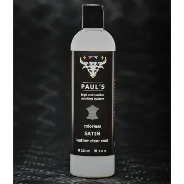 Paul's Leather Clear Coat Satin