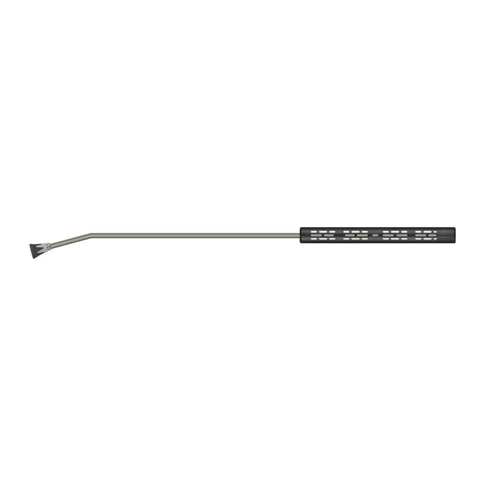 Lanse 15° Rustfri 1/4"M-1/4"F 0,8 MTR vent. håndtak med dysebeskyttelse
