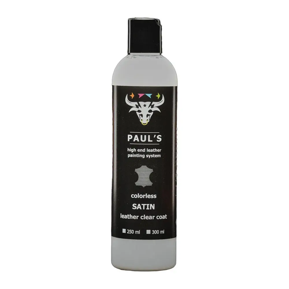 Paul's Leather Clear Coat Satin