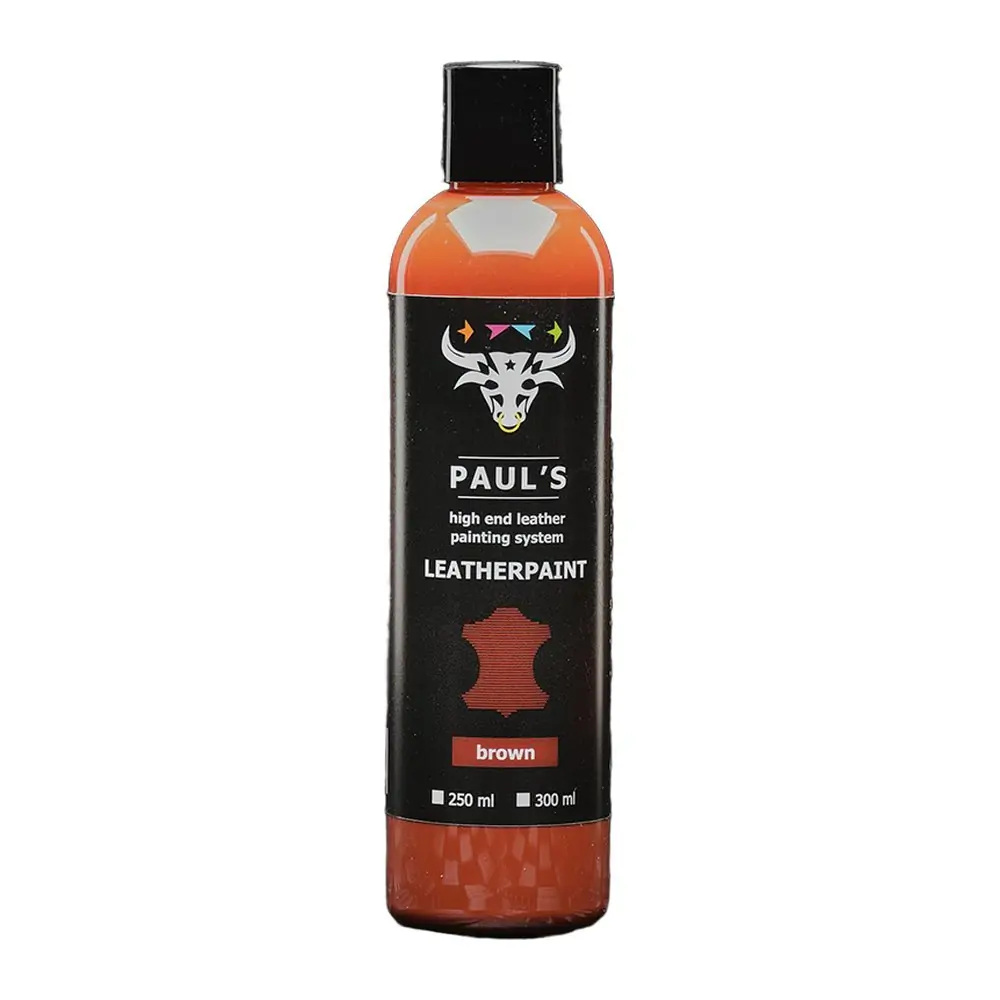 Paul's Leather Painting Brown