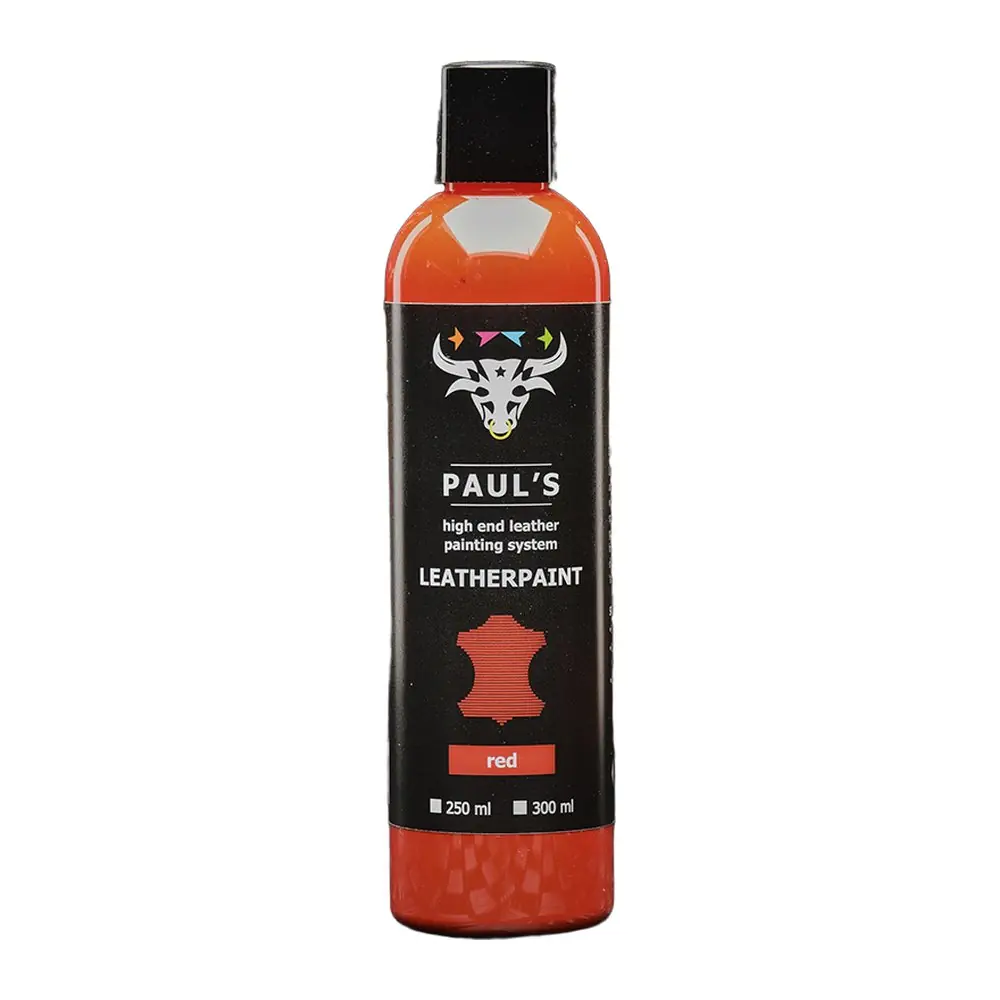 Paul's Leather Painting Red