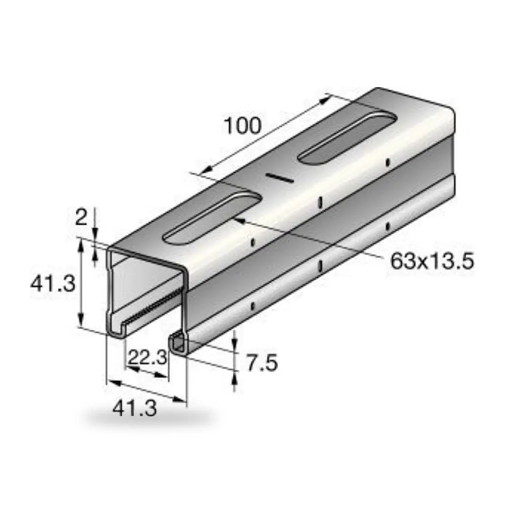 Skinne Hilti MQ-41-F 6m